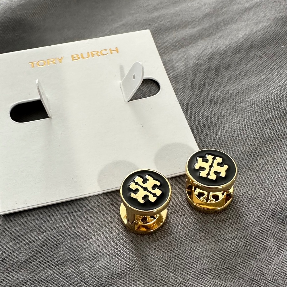 Tory Burch's Favorite ! 2 Ways in 1 design 100% AUT Tory Burch Ear Stubs
